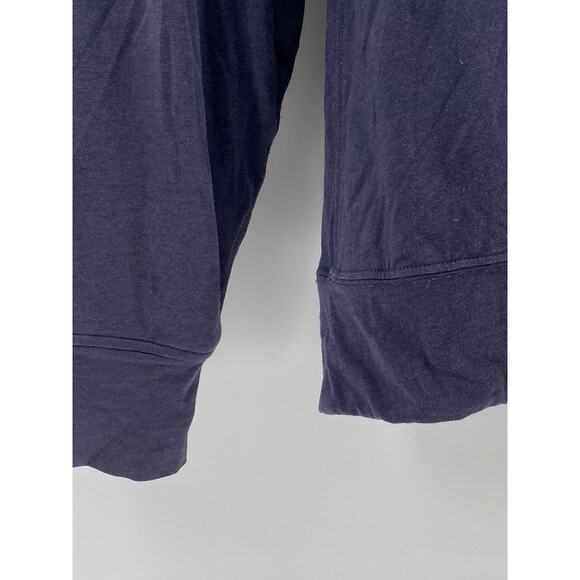 UNITED ARROWS Men's Dark Blue Heavyweight Teddy Fleece Zip-Up Jacket SZ XL - Picture 6 of 9